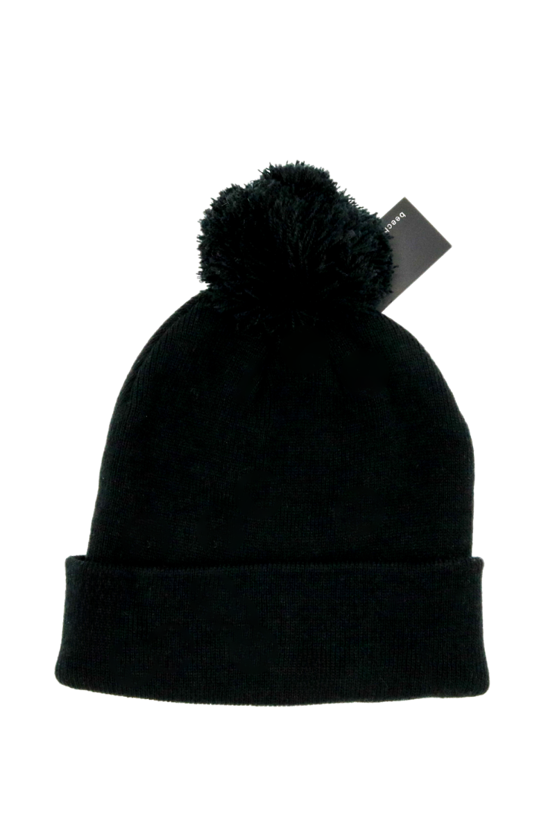 Black Bobble Hat
